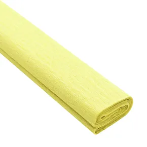 Zitronenkrepppapier